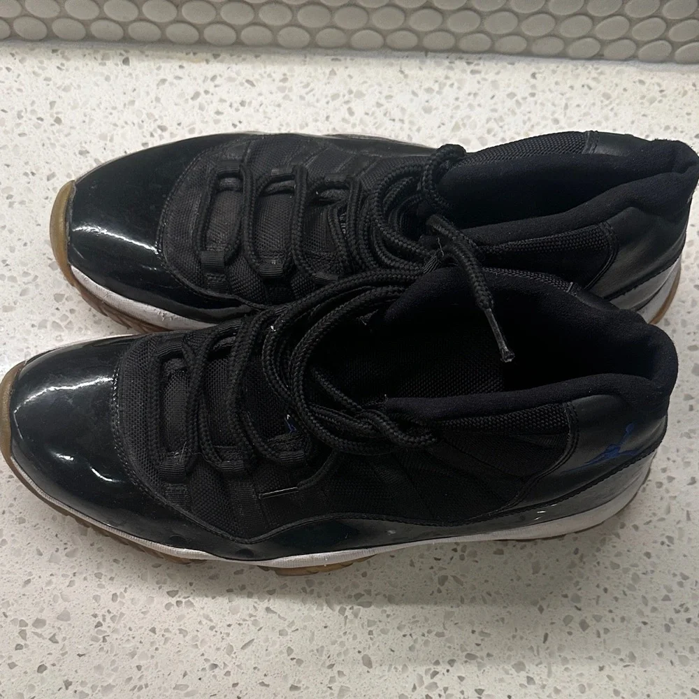 Nike Jordan 11 Space Jam 2009 Black and Blue Men's Sneakers size 12